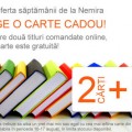2 cărți + 1 cadou, la Nemira